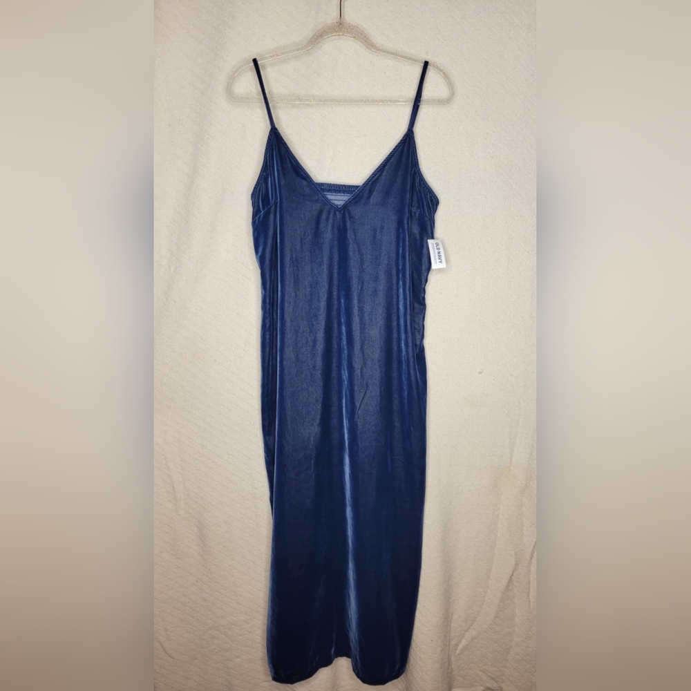NWT Old Navy Blue Sleeveless Dress